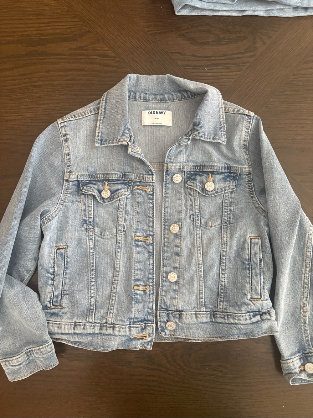 Old Navy Light Blue Denim Jacket for Kids